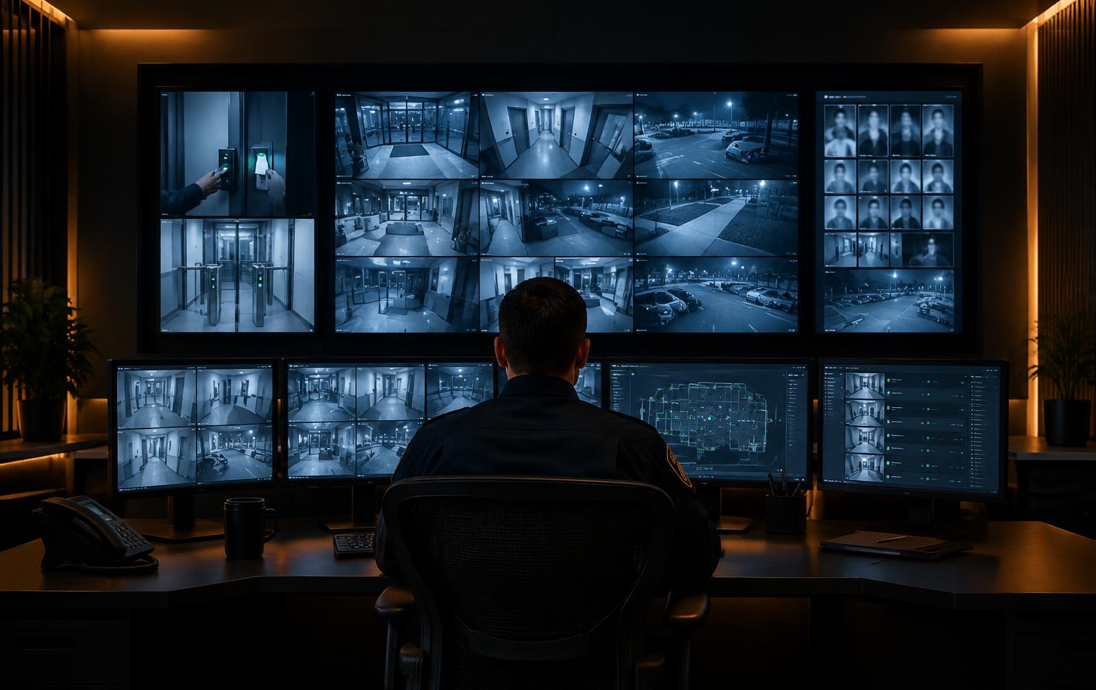 Monitoring and access control room